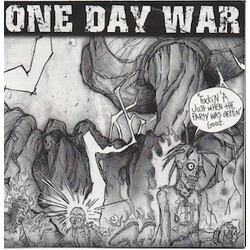One Day War Cheers To The Apocalypse USED VINYL 7INCH EP