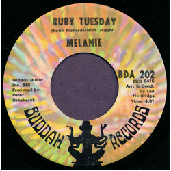 Melanie (2) Ruby Tuesday USED VINYL 7INCH SINGLE