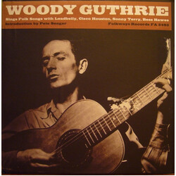 Woody Guthrie / Leadbelly / Cisco Houston / Sonny Terry / Bess Hawes Sings Folk Songs Vinyl LP USED