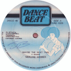 Marlene Webber Maybe The Next Time USED VINYL 12INCH
