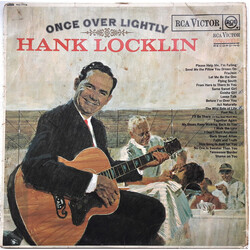 Hank Locklin Once Over Lightly Vinyl LP USED
