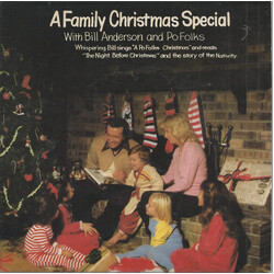 Bill Anderson (2) / The Po' Folks A Family Christmas Special USED VINYL 7INCH 45 RPM STEREO