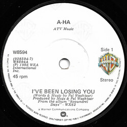 a-ha I've Been Losing You USED VINYL 7INCH 45 RPM SINGLE