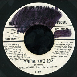 Earl Bostic And His Orchestra Over The Waves Rock / Twilight Time Vinyl 7" USED