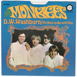 The Monkees D.W. Washburn / It's Nice To Be With You USED VINYL 7INCH 45 RPM SINGLE
