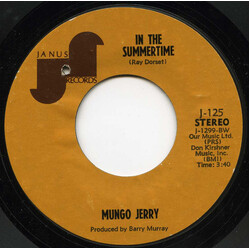 Mungo Jerry In The Summertime / Mighty Man USED VINYL 7INCH 45 RPM SINGLE STYRENE