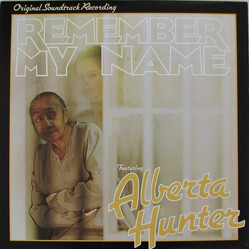 Alberta Hunter Remember My Name (Original Soundtrack Recording) Vinyl LP USED