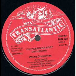 The Pasadena Roof Orchestra White Christmas USED VINYL 7INCH 45 RPM SINGLE