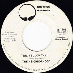 The Neighborhood Big Yellow Taxi USED VINYL 7INCH 45 RPM SINGLE