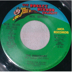 Neil Sedaka The Immigrant USED VINYL 7INCH SINGLE