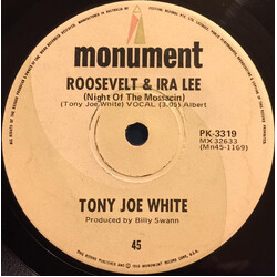Tony Joe White Roosevelt And Ira Lee (Night Of The Mossacin) / The Migrant USED VINYL 7INCH 45 RPM SINGLE