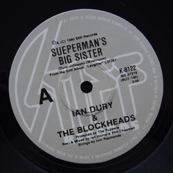 Ian Dury And The Blockheads Sueperman's Big Sister USED VINYL 7INCH SINGLE