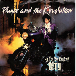 Prince And The Revolution Let's Go Crazy / Erotic City USED VINYL 7INCH 45 RPM SINGLE