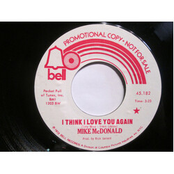 Michael McDonald I Think I Love You Again USED VINYL 7INCH 45 RPM PROMO