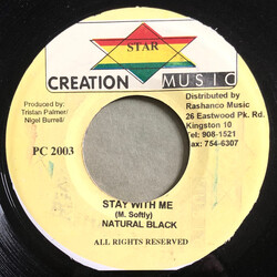 Natural Black Stay With Me USED VINYL 7INCH 45 RPM