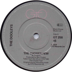 The Dooleys The Chosen Few USED VINYL 7INCH 45 RPM