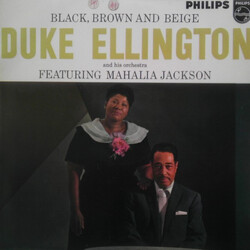 Duke Ellington And His Orchestra / Mahalia Jackson Black, Brown And Beige Vinyl LP USED