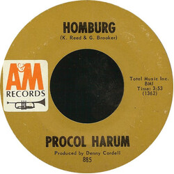 Procol Harum Homburg / Good Captain Clack USED VINYL 7INCH 45 RPM SINGLE MONO