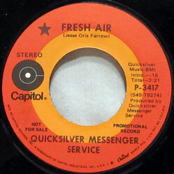 Quicksilver Messenger Service Fresh Air USED VINYL 7INCH 45 RPM SINGLE PROMO