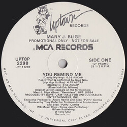Mary J. Blige You Remind Me VINYL 12" USED