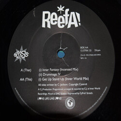 Reefa! Inner Fantasy / Get Up Stand Up (Remixes) USED VINYL 12INCH 33 S RPM