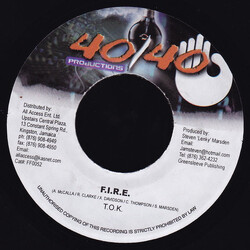 T.O.K. F.I.R.E. USED VINYL 7INCH 45 RPM