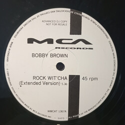 Bobby Brown Rock Wit'Cha USED VINYL 12INCH 45 RPM PROMO