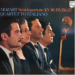 Wolfgang Amadeus Mozart / Quartetto Italiano Streichquartette KV 80, 155, 156, 157 Vinyl LP USED
