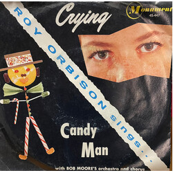 Roy Orbison Crying / Candy Man USED VINYL 7INCH 45 RPM SINGLE STYRENE