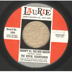 The Royal Guardsmen Snoopy Vs. The Red Baron USED VINYL 7INCH 45 RPM SINGLE STYRENE