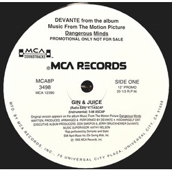 Devante Swing Gin & Juice USED VINYL 12INCH PROMO