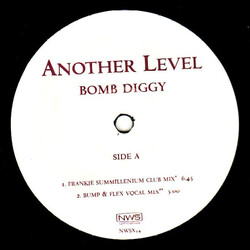 Another Level Bomb Diggy USED VINYL 12INCH 33 S RPM