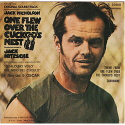 Jack Nitzsche Theme From One Flew Over The Cuckoo's Nest = Qualcuno Volò Sul Nido Del Cuculo USED VINYL 7INCH 45 RPM