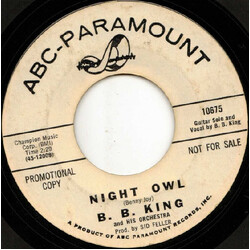 B.B. King Night Owl / Tired Of Your Jive USED VINYL 45 RPM 7INCH SINGLE PROMO