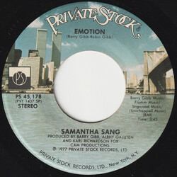 Samantha Sang Emotion USED VINYL 7INCH 45 RPM SINGLE STEREO