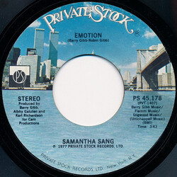 Samantha Sang Emotion USED VINYL 7INCH 45 RPM SINGLE