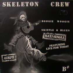Skeleton Crew (18) / Paul King & The Skeleton Crew Boogie Woogie Skiffle & Blues USED VINYL 12INCH 45 RPM EP PARTIALLY UNOFFICIAL PROMO STEREO