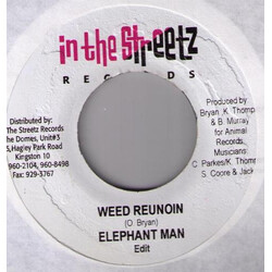 Elephant Man Weed Reunoin USED VINYL 7INCH 45 RPM