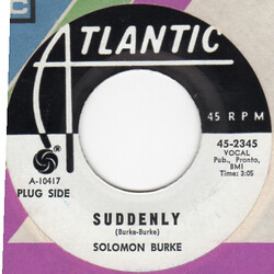 Solomon Burke Lawdy Miss Clawdy / Suddenly USED VINYL 7INCH PROMO