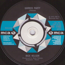 Ricky Nelson (2) Garden Party USED VINYL 7INCH SINGLE 45 RPM