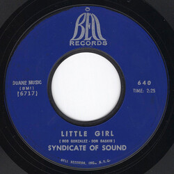 Syndicate Of Sound Little Girl / You USED VINYL 7INCH 45 RPM SINGLE STYRENE MONO