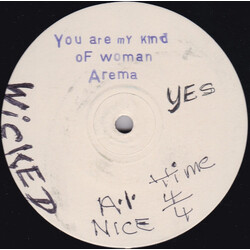 Arema You Are My Kind Of Woman USED VINYL 12INCH 45 RPM WHITE LABEL