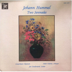 Johann Nepomuk Hummel / Consortium Classicum / Dieter Klöcker / Jan Goudswaard Two Serenades Vinyl LP USED