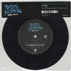 Joe Lean & The Jing Jang Jong Where Do You Go? USED VINYL 7INCH 45 RPM SINGLE LIMITED EDITION