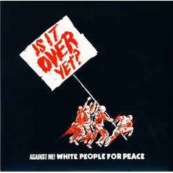 Against Me! White People For Peace USED VINYL 7INCH SINGLE 45 RPM