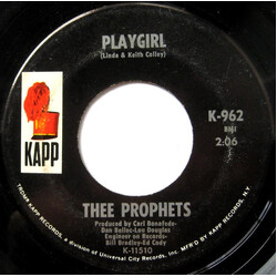 Thee Prophets Playgirl / Patricia Ann USED VINYL 7INCH SINGLE 45 RPM