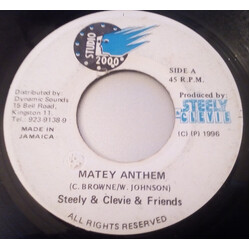 Steely & Clevie Matey Anthem USED VINYL 7INCH