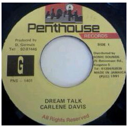 Carlene Davis Dream Talk USED VINYL 7INCH 45 RPM