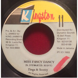 Tinga Stewart / Scotty (2) Miss Fancy Dancy USED VINYL 7INCH 45 RPM
