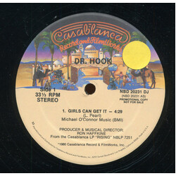 Dr. Hook Girls Can Get It USED VINYL 12INCH 33 S RPM SINGLE SIDED PROMO